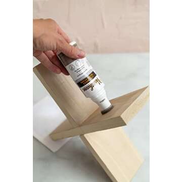 Varathane 368034 Less Mess Wood Stain and Applicator, 4 oz, Gray