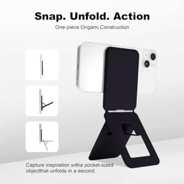 Magnetic Phone Tripod Stand with Strong Selfie Stick