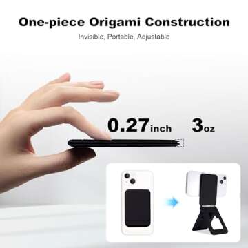 Magnetic Phone Tripod Stand with Strong Selfie Stick