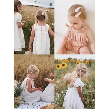 Fancy Clouds 20 Pack Baby Hair Clips for Girls