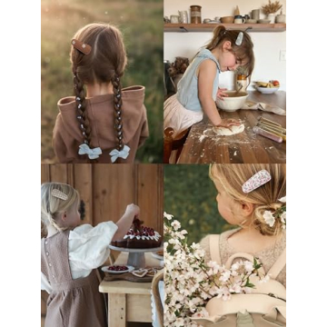 Fancy Clouds 20 Pack Baby Hair Clips for Girls