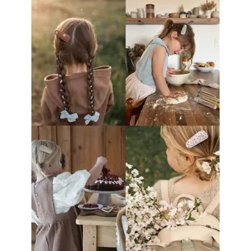 Fancy Clouds 20 Pack Baby Hair Clips for Girls