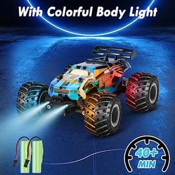 HENEROAR Remote Control Car with 2 Batteries for Kids