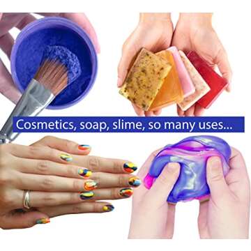 Crushed Crystal Mica Powder for Arts & Crafts Projects