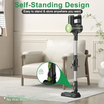 Lightweight Cordless Vacuum Cleaner | PrettyCare W400