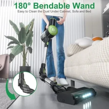 Lightweight Cordless Vacuum Cleaner | PrettyCare W400