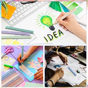 12 Pcs No Bleed Aesthetic Bible Highlighters and Pens