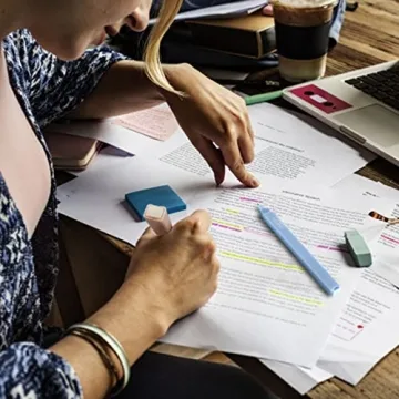 12 Pcs No Bleed Aesthetic Bible Highlighters and Pens