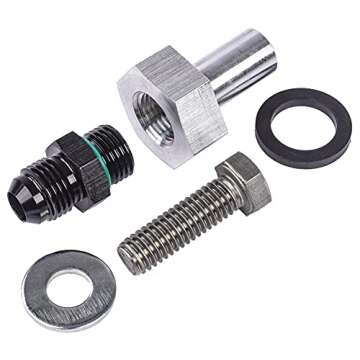 JEGS 103118 6AN Return Line Fitting - Easy Install, Durable Design