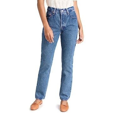 Levi's Women's Premium 501 Original Fit Jeans - High Rise Comfort