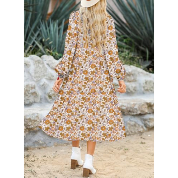 Elegant Plus Size V Neck Midi Dress for Spring Events