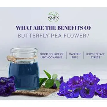 Butterfly Pea Flower - Rich in Antioxidants & Organic