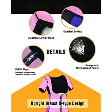 NonEcho Women Sauna Body Shaper Sweat Suit Sleeve Spa Cami Hot Neoprene Slimming Workout Vest Waist Trainer Top