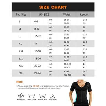 NonEcho Women Sauna Body Shaper Sweat Suit Sleeve Spa Cami Hot Neoprene Slimming Workout Vest Waist Trainer Top