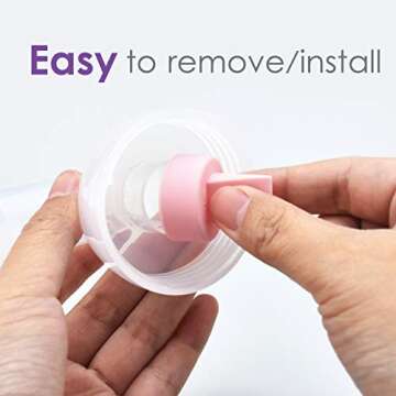 Maymom Duckbill Valves Compatible with Spectra Synergy Gold Spectra S1 Spectra S2 Spectra 9 Plus, Dew 350, Not Original Spectra Pump Parts Spectra S2 Accessories Replace Spectra Valve (Pink, 5ct)