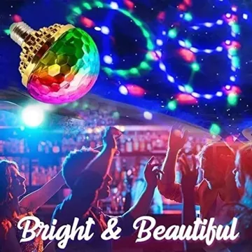 Colorful Rotating Magic Ball Light for Parties