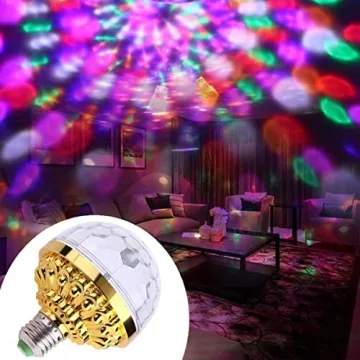 Colorful Rotating Magic Ball Light for Parties