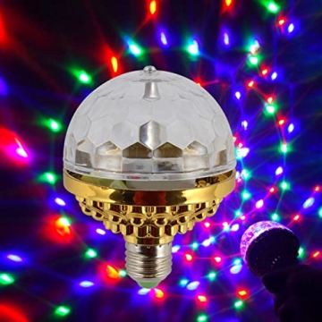 Colorful Rotating Magic Ball Light for Parties