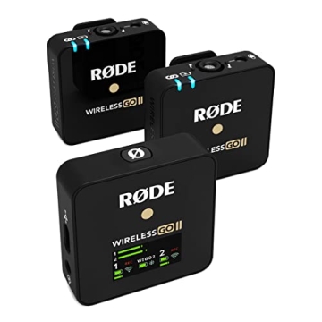 RØDE Wireless Go II: Dual Channel Microphone System