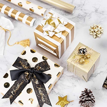 Elegant Gold Wrapping Paper Rolls for All Occasions