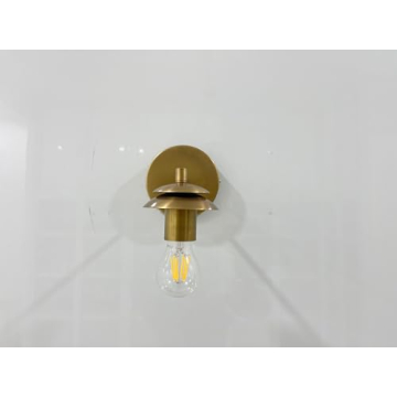 Nauticaz 1 Holder Wall Lamp - Elegant Brass Finish