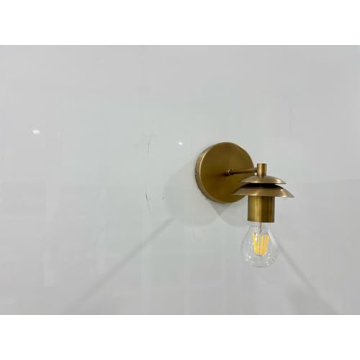 Nauticaz 1 Holder Wall Lamp - Elegant Brass Finish