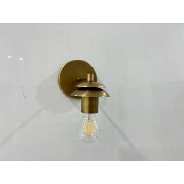 Nauticaz 1 Holder Wall Lamp - Elegant Brass Finish