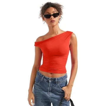 Stylish SUUKSESS Off Shoulder Sleeveless Top for Women