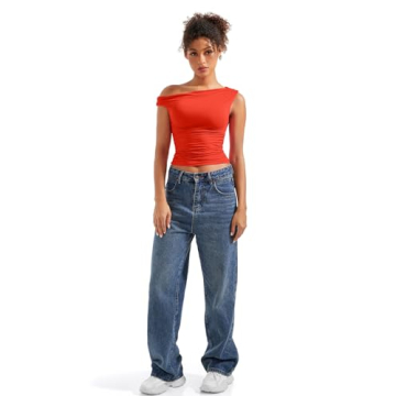 Stylish SUUKSESS Off Shoulder Sleeveless Top for Women