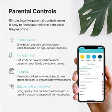 TP-Link Deco Powerline Hybrid Mesh WiFi System(Deco P9) –Up to 6,000 sq.ft Whole Home Coverage, WiFi Router/Extender Replacement,Signal Through Walls, Seamless Roaming, Parental Controls, 3-pack
