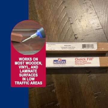 Mohawk Quick Fill Burn-in Stick for Wood Repair - Light Golden Oak