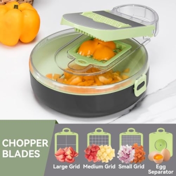 KEOUKE 13 in 1 Vegetable Chopper for Fast Meal Prep