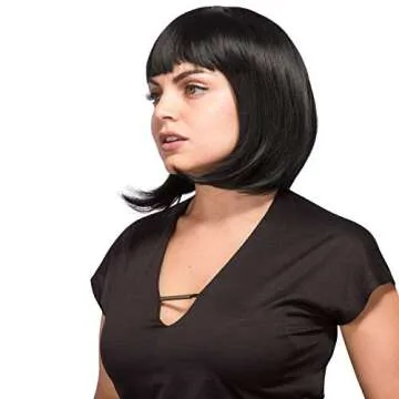 AGPtEK Heat Resistant Short Bob Hair Wig for Women