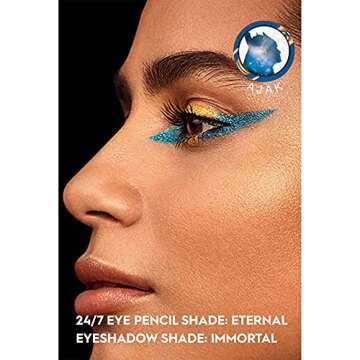 Urban Decay | Marvel Studios Eternals 24/7 Glide-On Eye Pencil, Mission - Smoky Purple with Violet & Fuchsia Micro-Sparkle - Award-Winning, Waterproof Eyeliner - Long-Lasting, Intense Color