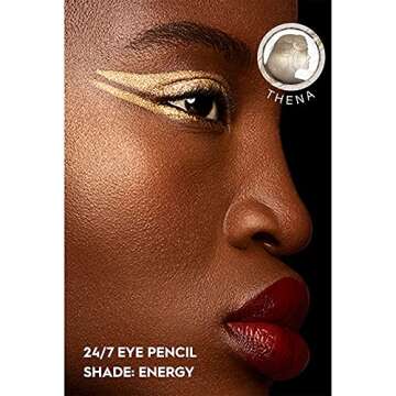 Urban Decay | Marvel Studios Eternals 24/7 Glide-On Eye Pencil, Mission - Smoky Purple with Violet & Fuchsia Micro-Sparkle - Award-Winning, Waterproof Eyeliner - Long-Lasting, Intense Color