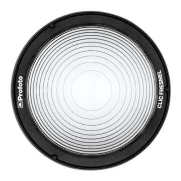 Profoto Clic Fresnel Front and Back Stackable Magnetic Mount Light Shaping Tool for Selective Lighting and Movie Light Effects