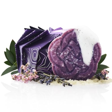 Viori Purple Shampoo Bar - Handcrafted with Longsheng Rice Water for Brilliant Blonde Hair