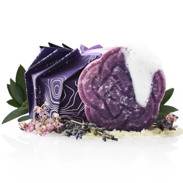 Viori Purple Shampoo Bar - Handcrafted with Longsheng Rice Water for Brilliant Blonde Hair