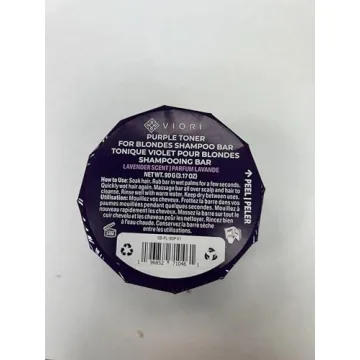 Viori Purple Shampoo Bar - Neutralizes Brassiness Naturally