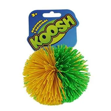 Koosh Ball Sensory Fidget Special Needs Kids Activity Educational Soft Active Fun Toy - 1x Random Colored Koosh Ball