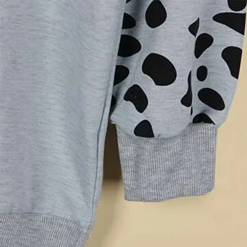 Angashion Women's Sweatshirts - Casual Leopard Print Turtleneck Long Sleeve Loose Pullover Tunic Sweatshirt Dress Grey S