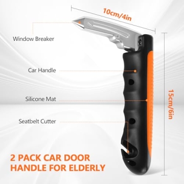 Kaiedos 3-in-1 Car Door Handle for Elderly Safety Support