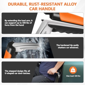 Kaiedos 3-in-1 Car Door Handle for Elderly Safety Support