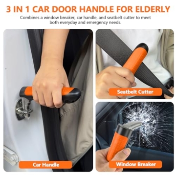 Kaiedos 3-in-1 Car Door Handle for Elderly Safety Support