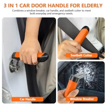 Kaiedos 3-in-1 Car Door Handle for Elderly Safety Support
