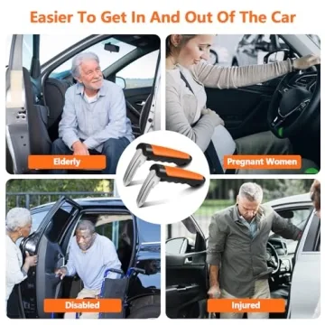 Kaiedos 3-in-1 Car Door Handle for Elderly Safety Support