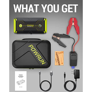 Powrun P-ONE Jump Starter 2000A Portable Battery Solution