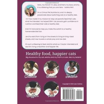 Make Healthy Cat Food: Balanced & Nutritious Homemade Recipes for a Happier Cat | Raw Meaty Bone, Ra...