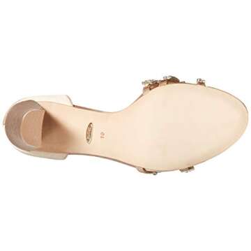 Badgley Mischka Omega Heeled Sandal - Luxe Latte Satin