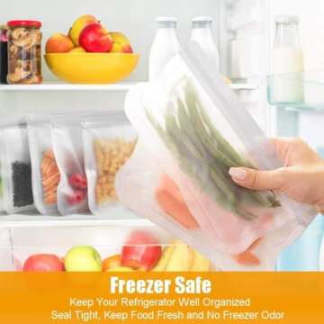 Ziploc Gallon, Quart, Sandwich, and Snack Storage Bags - Variety pack - 347 Total